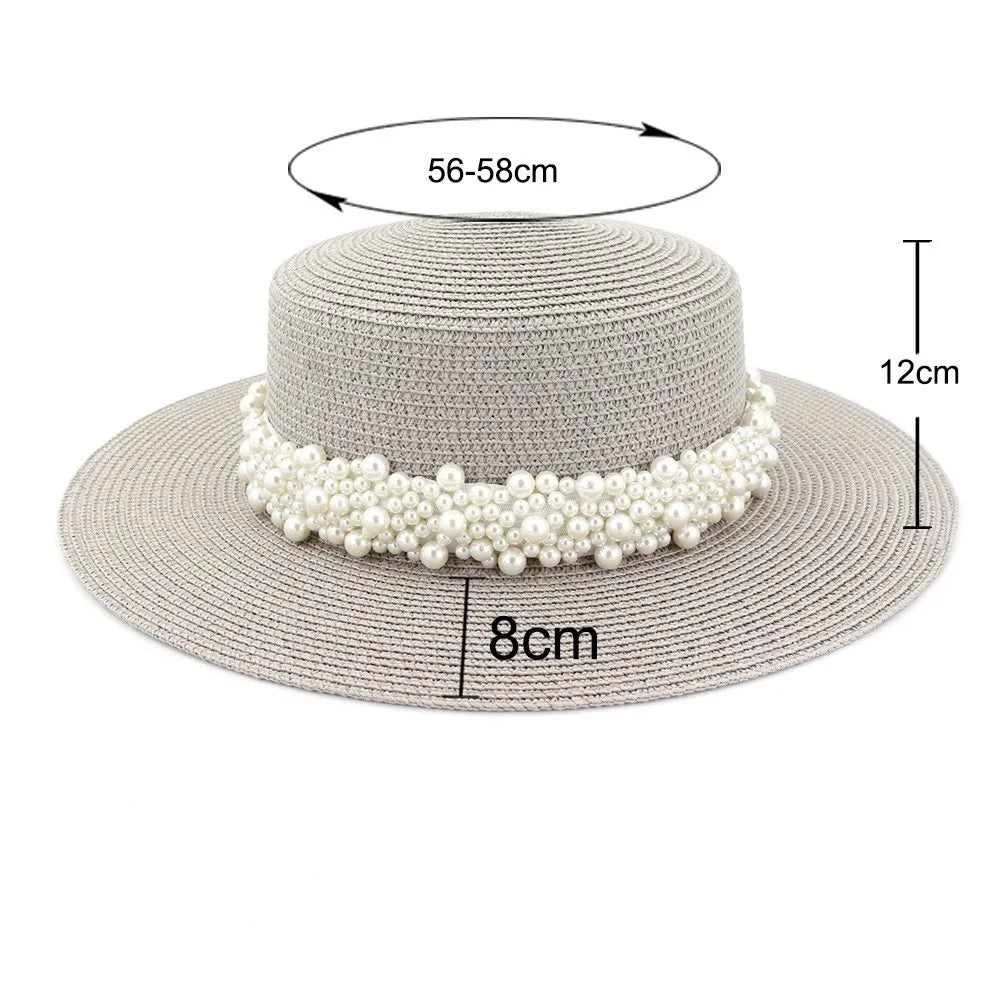 Nora – Sombrero de Paja de Ala Anch