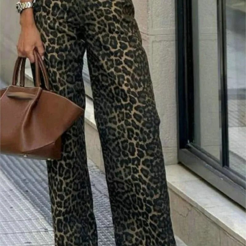 Victoria - Pantalones Leopardo