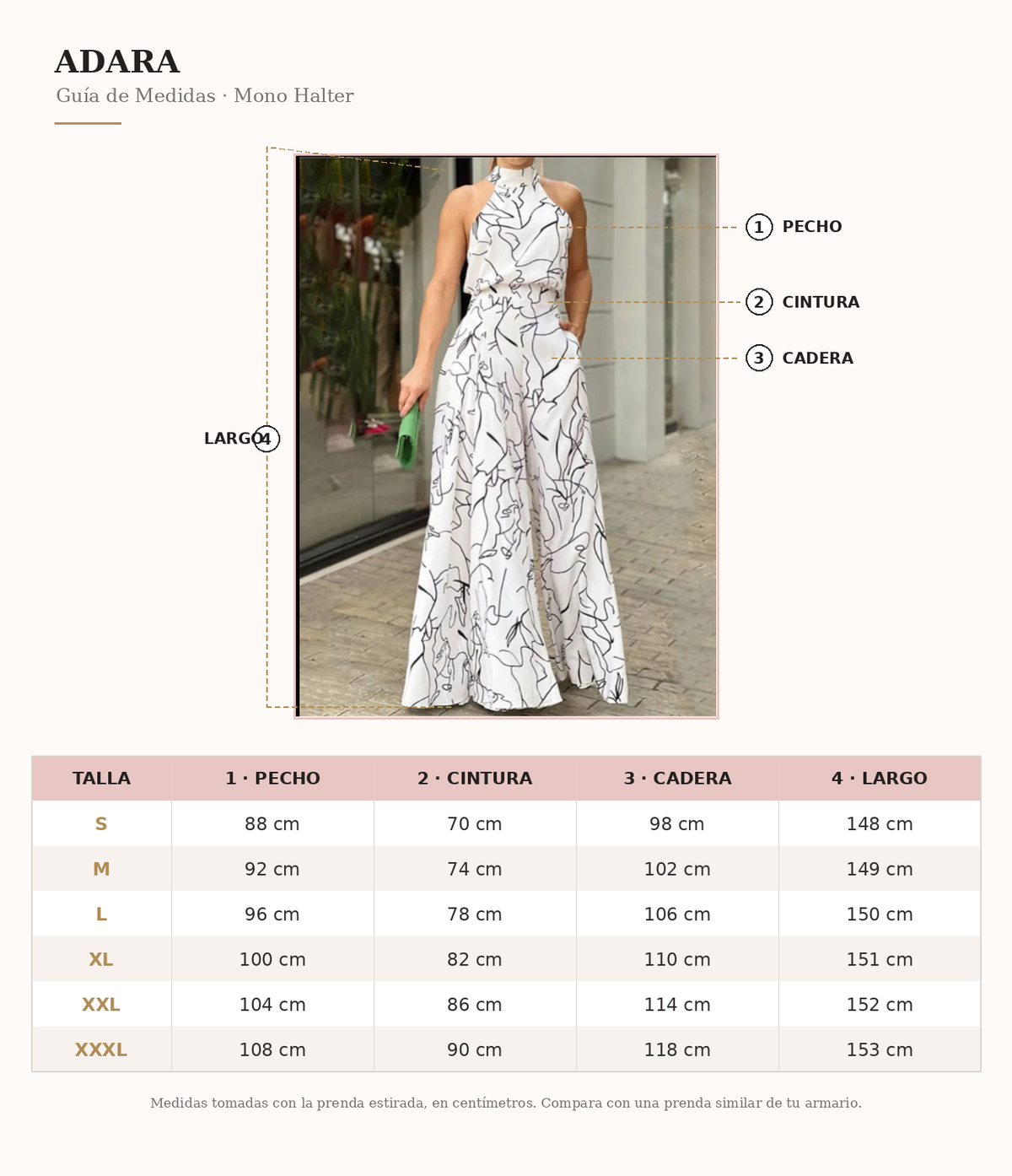 Mono Adara Halter