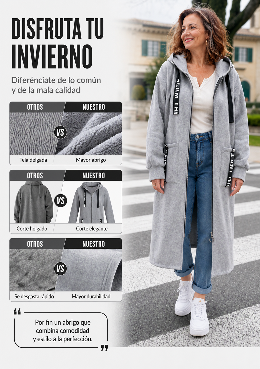 Vera – Cardigan Corte Oversize