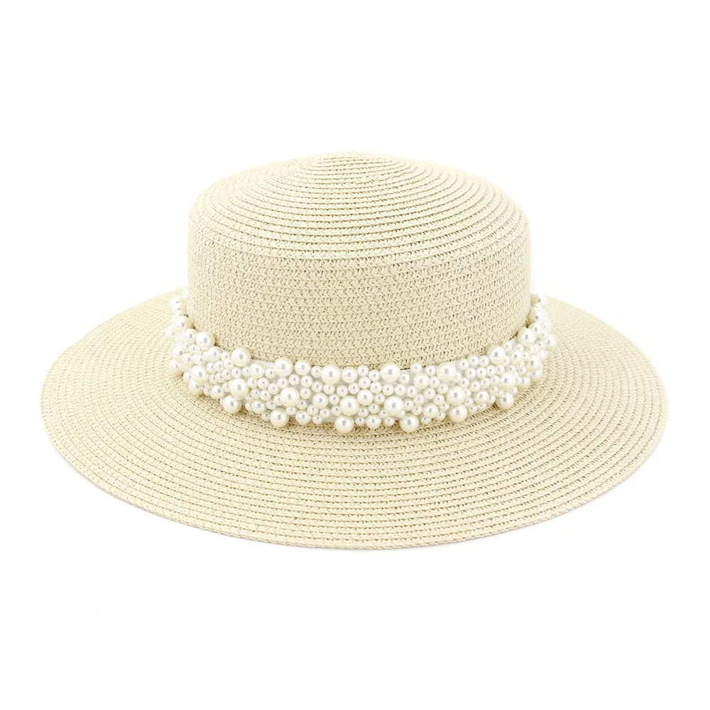 Nora – Sombrero de Paja de Ala Anch