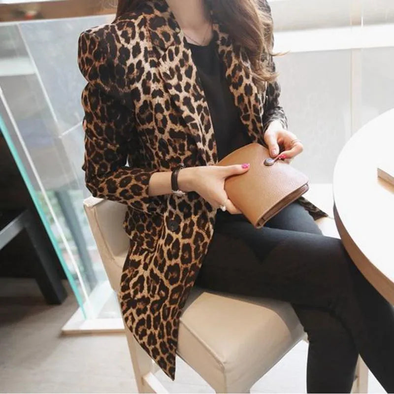 Sara - Blazer Leopardo