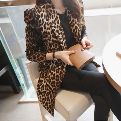 Sara - Blazer Leopardo