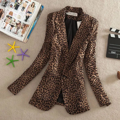 Sara - Blazer Leopardo