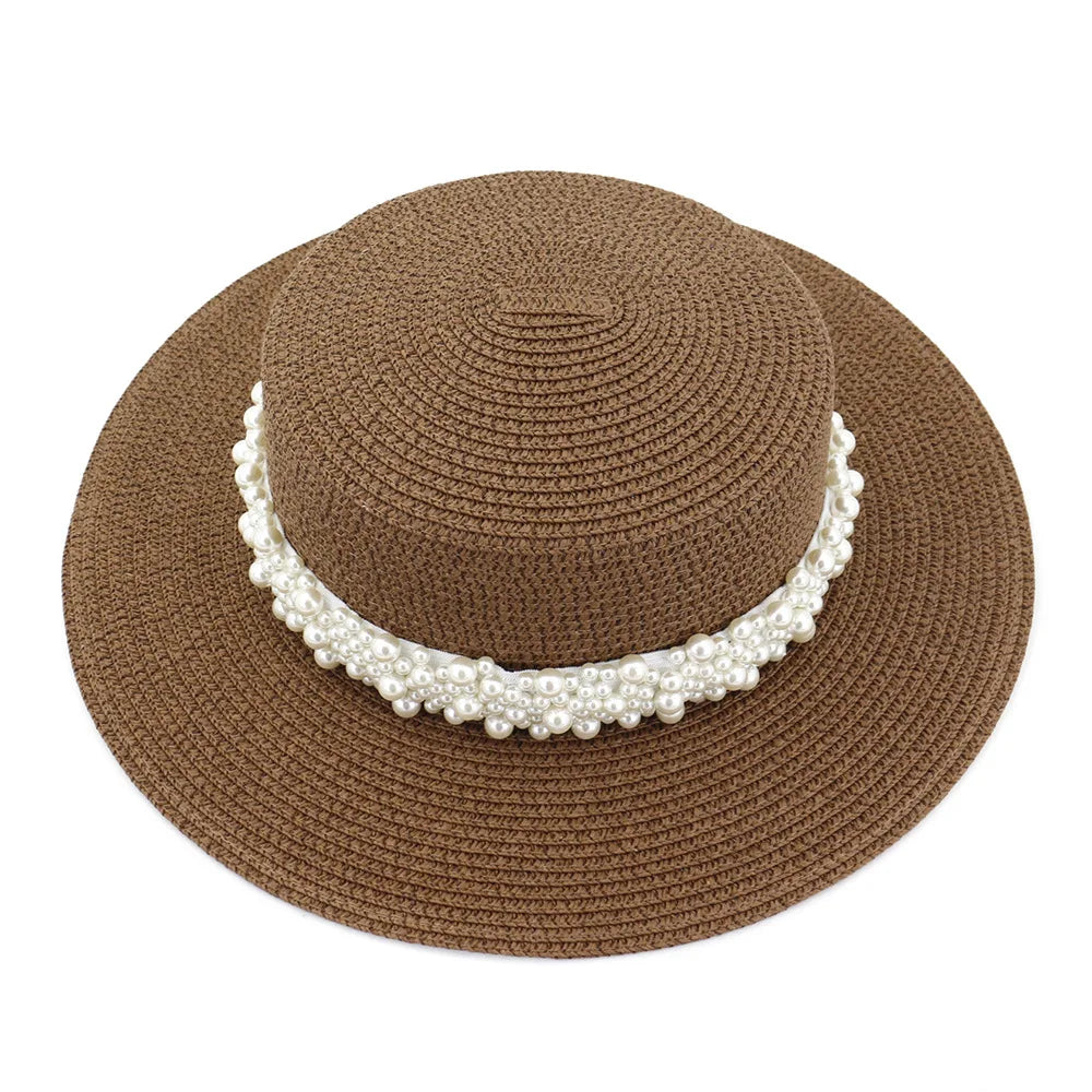 Nora – Sombrero de Paja de Ala Anch