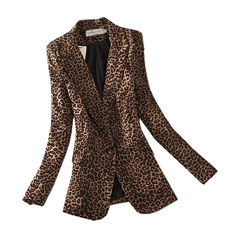 Sara - Blazer Leopardo