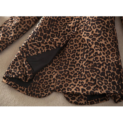 Sara - Blazer Leopardo