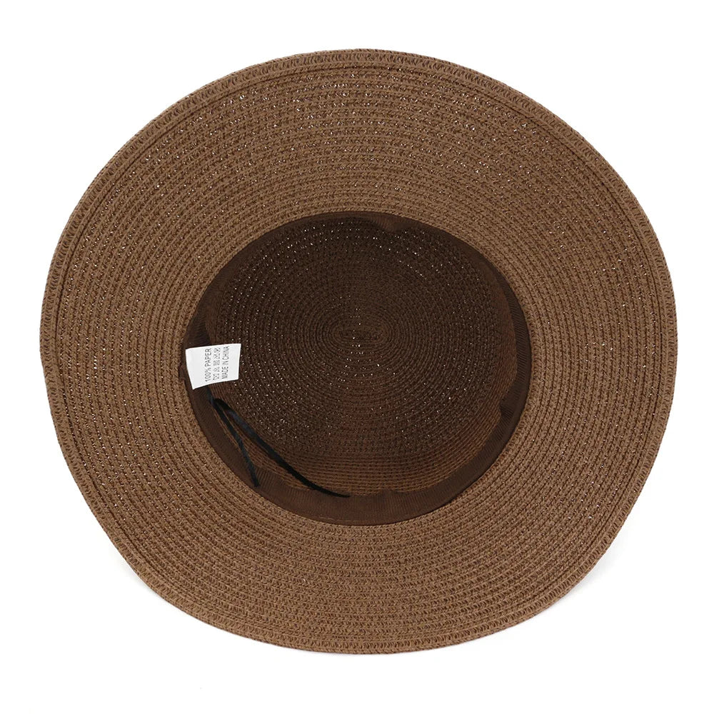 Nora – Sombrero de Paja de Ala Anch