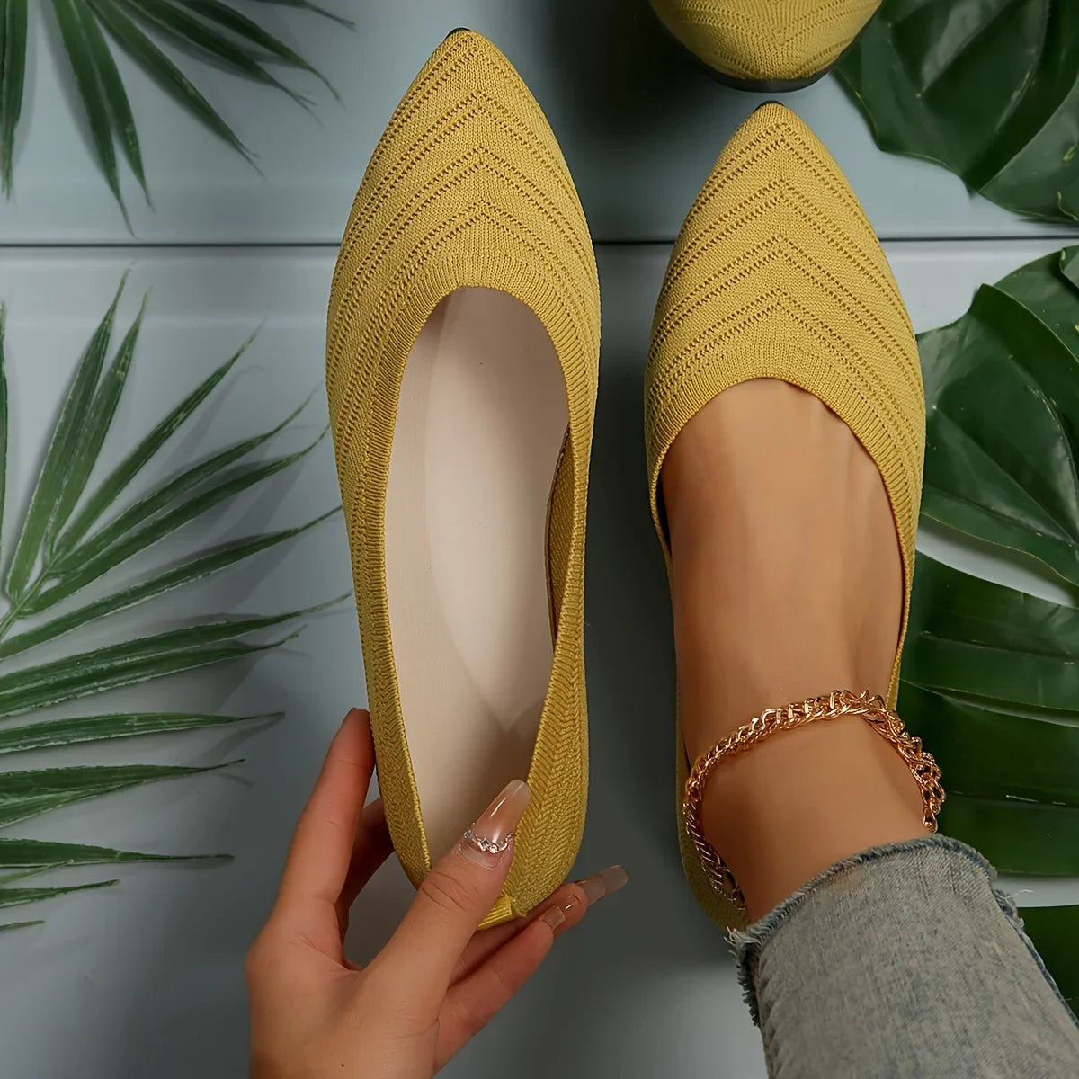 María - Mocasines con punta