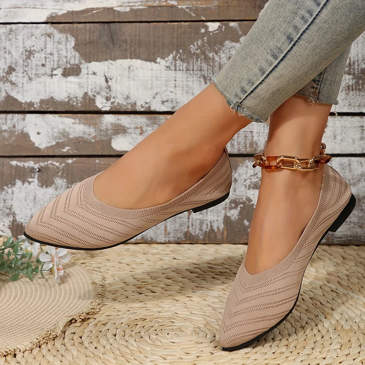 María - Mocasines con punta