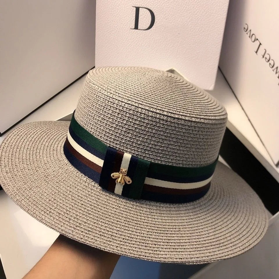 Livia – Sombrero de Paja de Ala Ancha