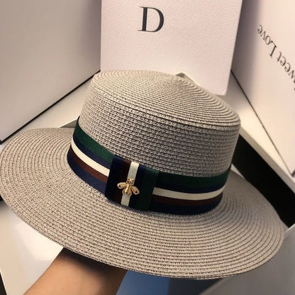 Livia – Sombrero de Paja de Ala Ancha