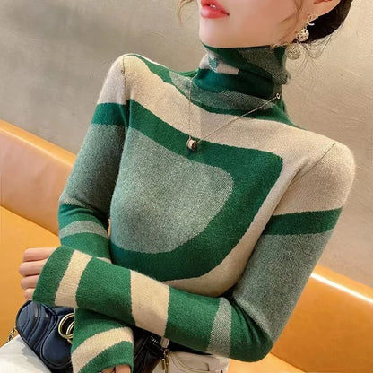 Luna - Sweater Geométrico Elegante