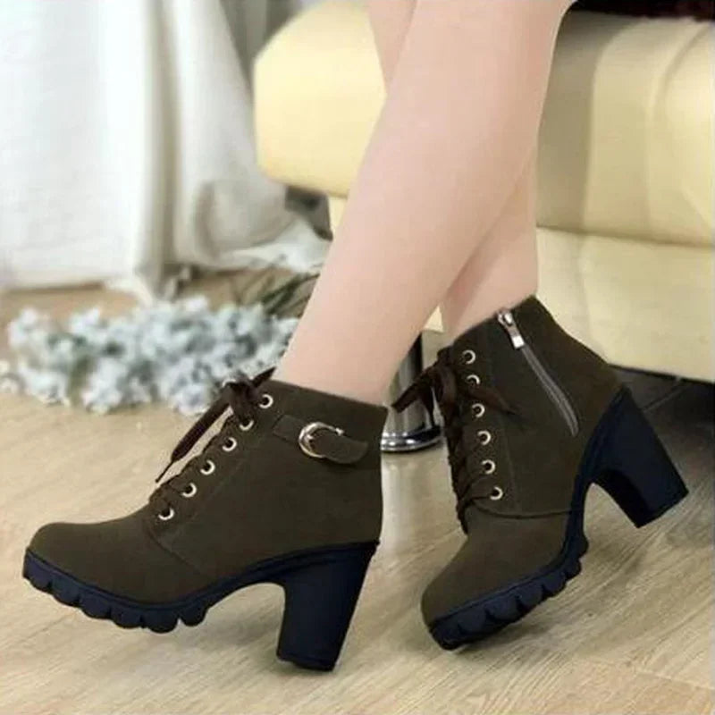 Leyla - Botas con tacón