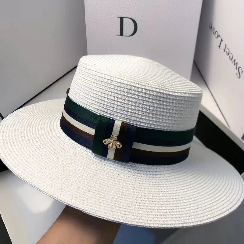 Livia – Sombrero de Paja de Ala Ancha