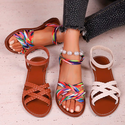 Sofia - Sandalias de tacón bajo