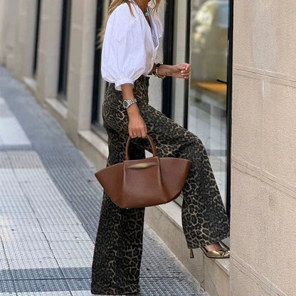 Victoria - Pantalones Leopardo