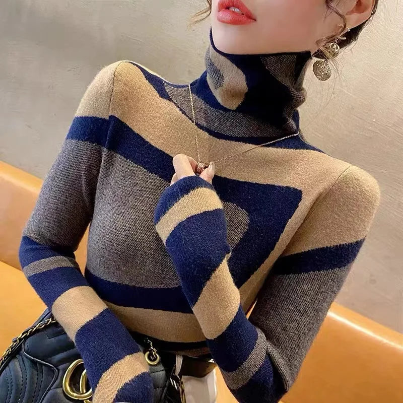 Luna - Sweater Geométrico Elegante