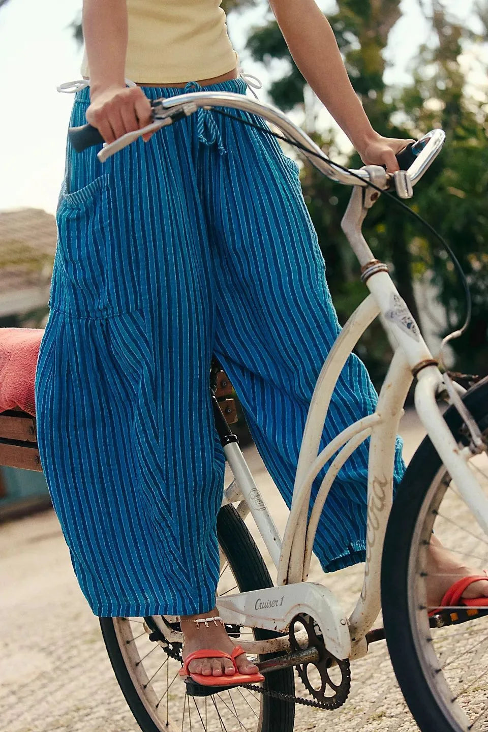 Sofia - Pantalones Rayados Mujer
