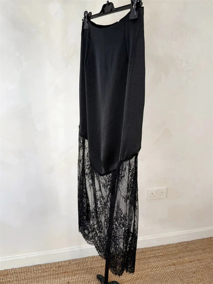 Elvira - Falda de Encaje bohemio