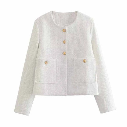 Eva - Chaqueta Corta Tweed