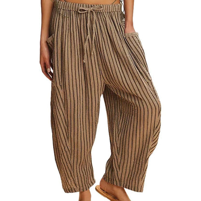 Sofia - Pantalones Rayados Mujer