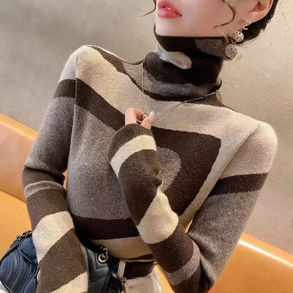 Luna - Sweater Geométrico Elegante