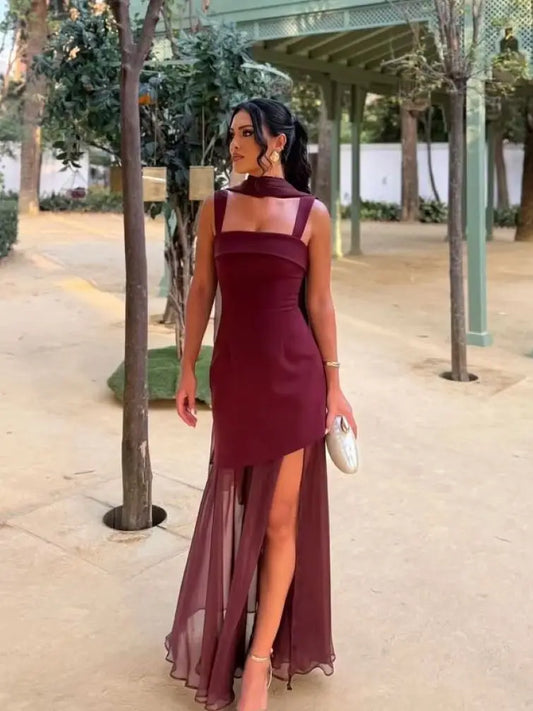 Elara - Vestido Elegante Asimétrico