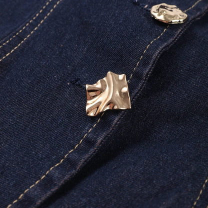 Vera – Conjunto Denim de Corte Urbano