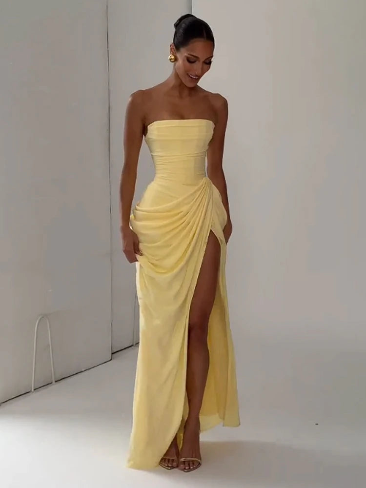 Avelisse - Vestido Elegancia Plisada