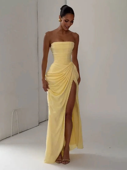 Avelisse - Vestido Elegancia Plisada