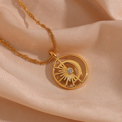 Selene – Collar de Acero Inoxidable