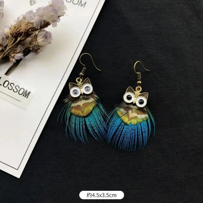 Aria – Pendientes de Pluma