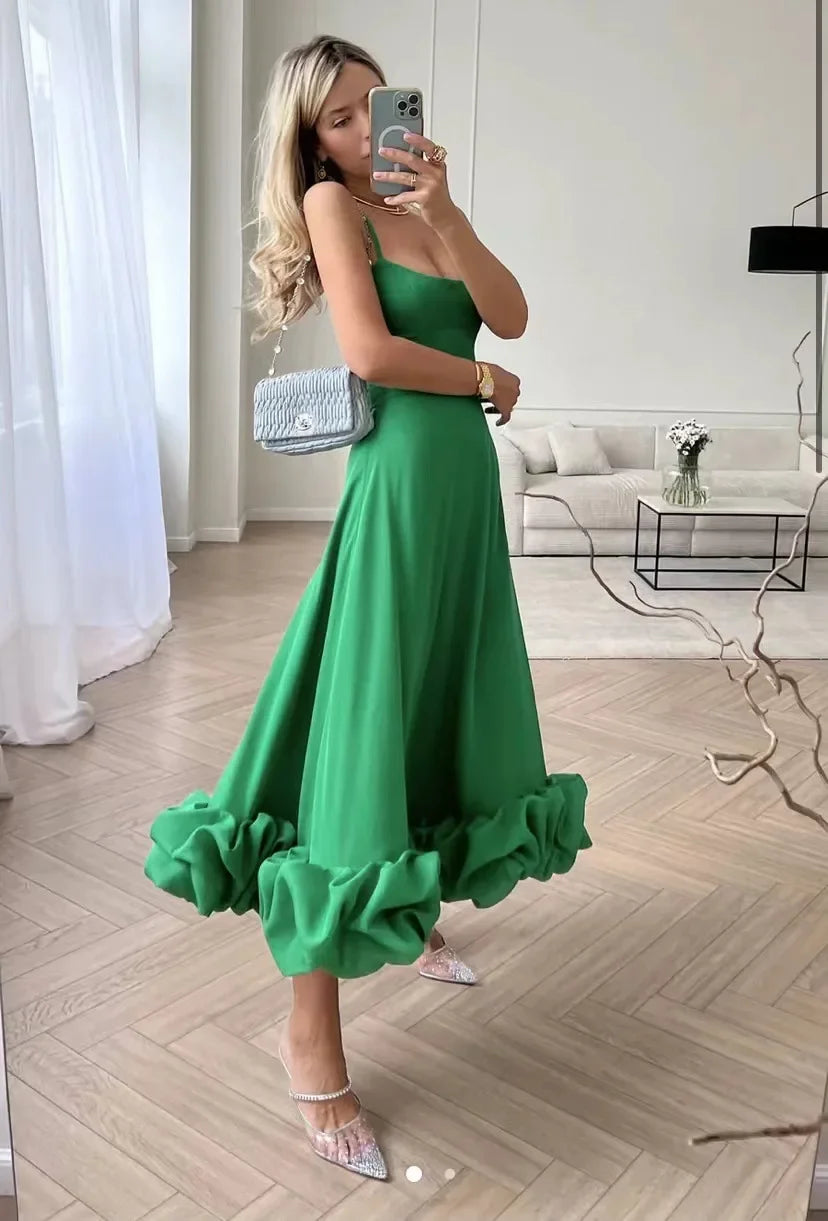 Vera - Vestido Fiesta Sin Espalda