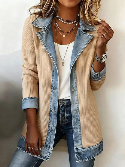 Valen - Chaqueta Patchwork