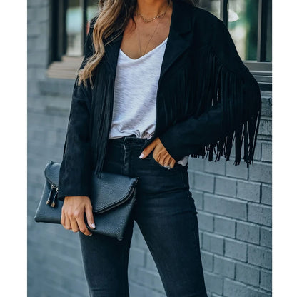 Mia - Bomber Con Flecos
