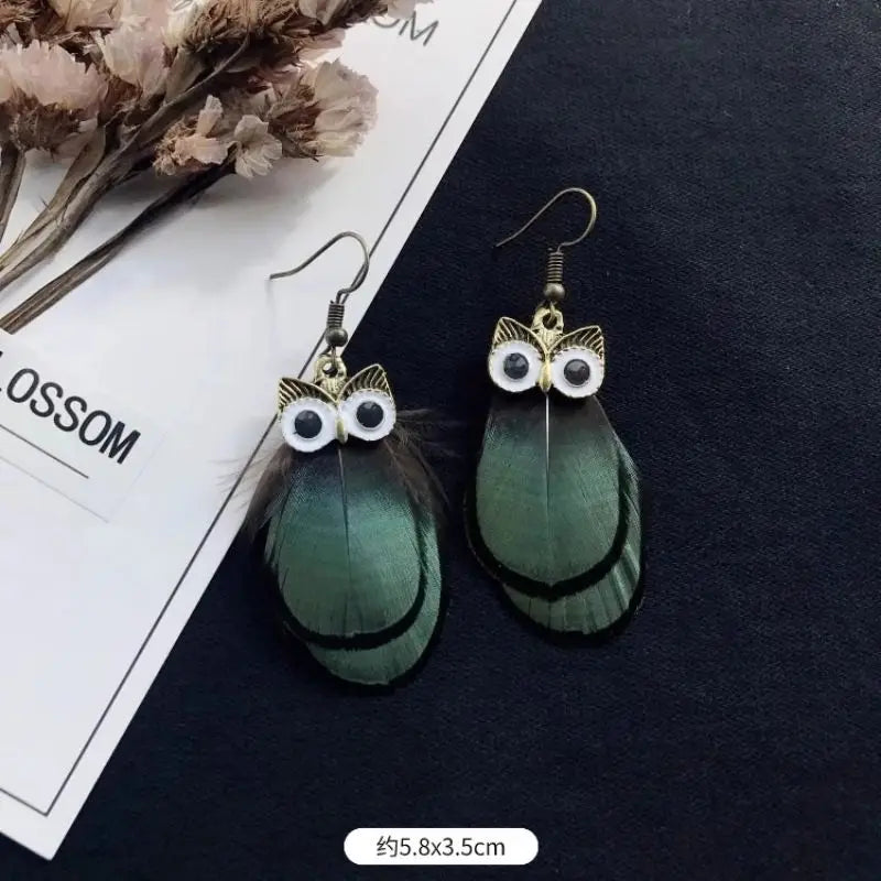 Aria – Pendientes de Pluma