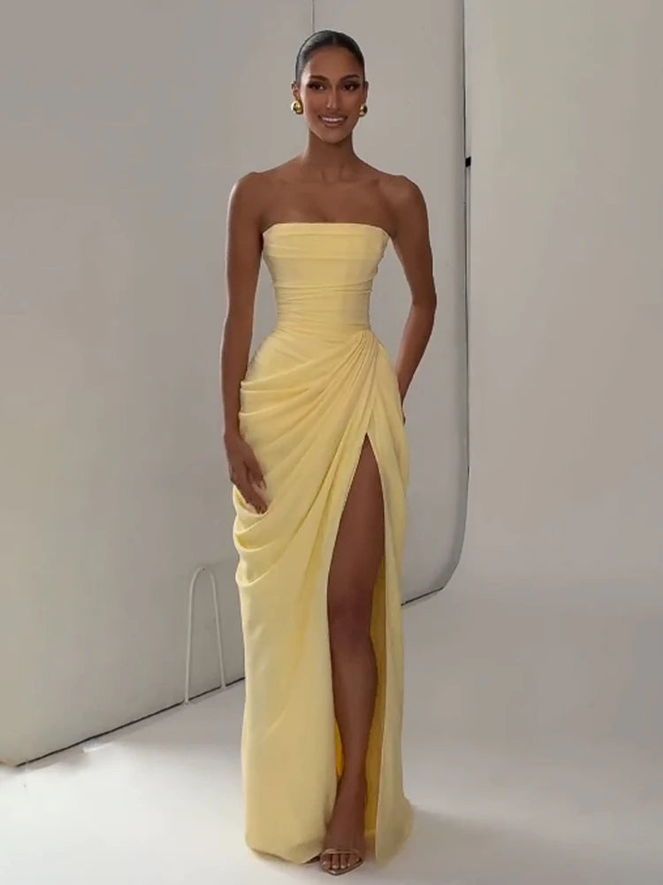 Avelisse - Vestido Elegancia Plisada