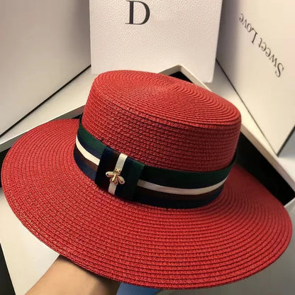 Livia – Sombrero de Paja de Ala Ancha