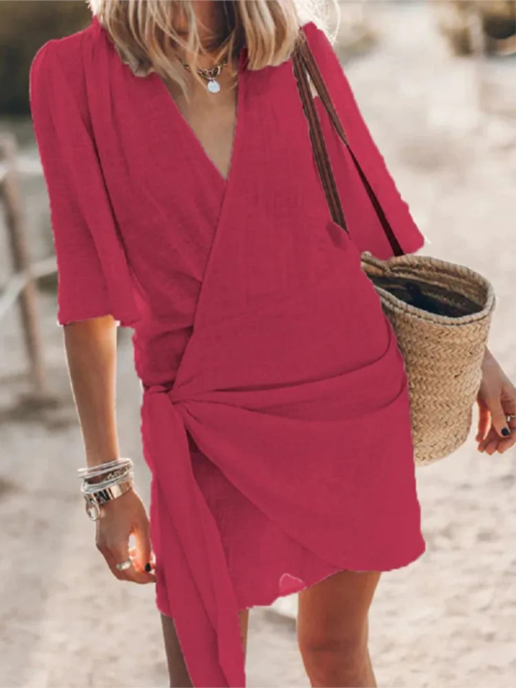Ona - Vestido Manga Corta