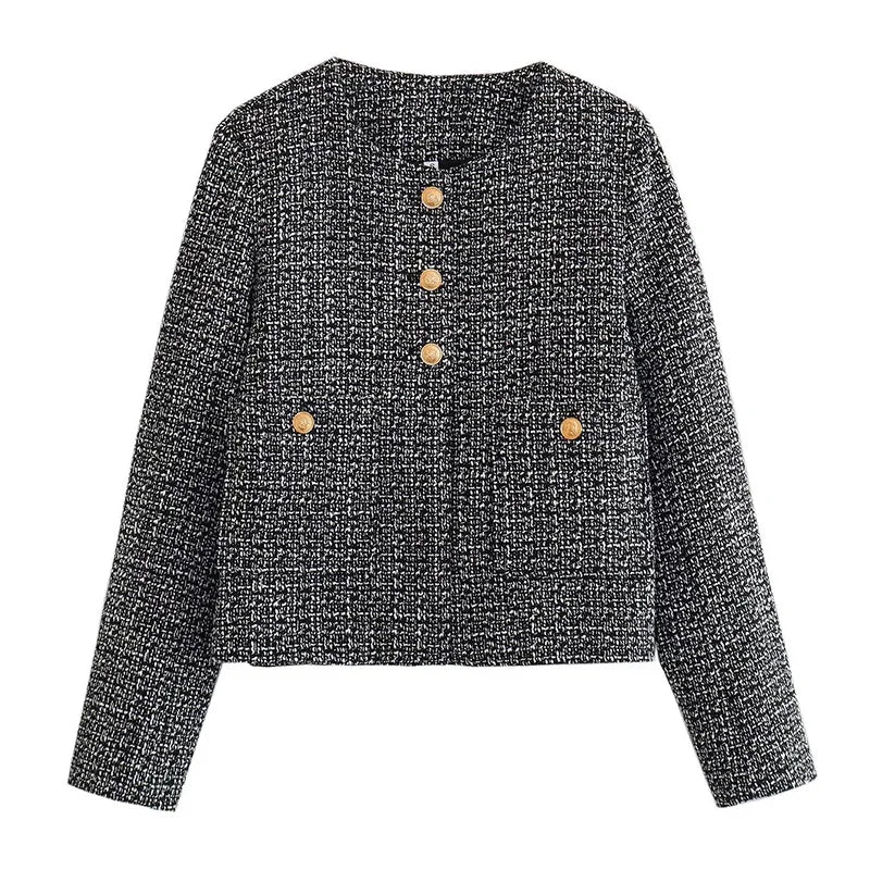 Eva - Chaqueta Corta Tweed