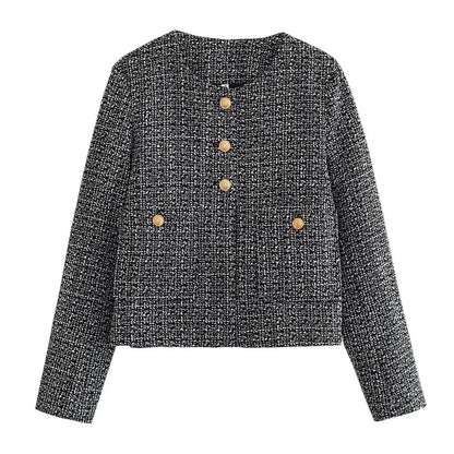 Eva - Chaqueta Corta Tweed