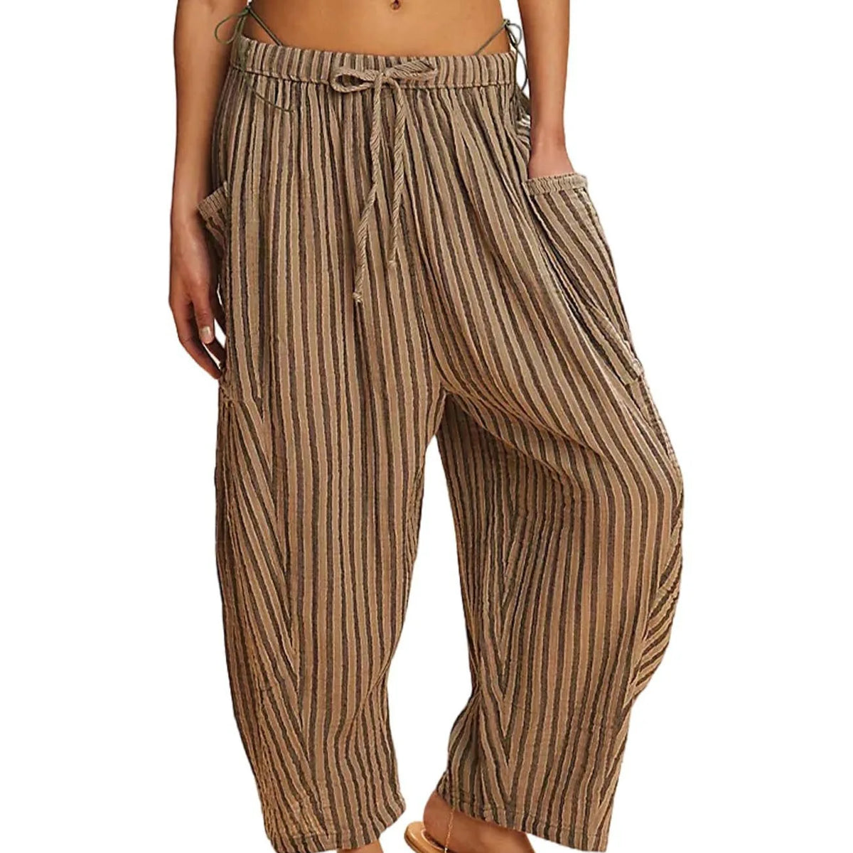 Sofia - Pantalones Rayados Mujer