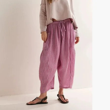 Sofia - Pantalones Rayados Mujer