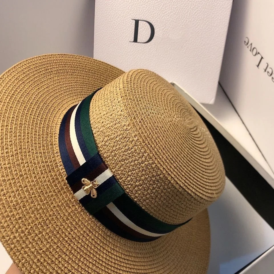 Livia – Sombrero de Paja de Ala Ancha