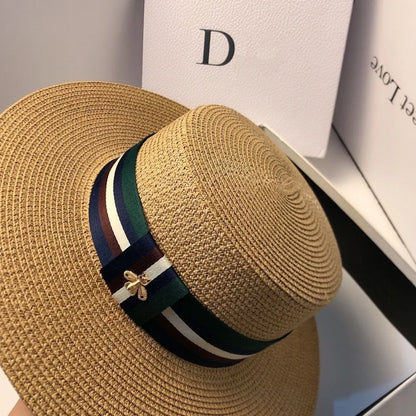 Livia – Sombrero de Paja de Ala Ancha