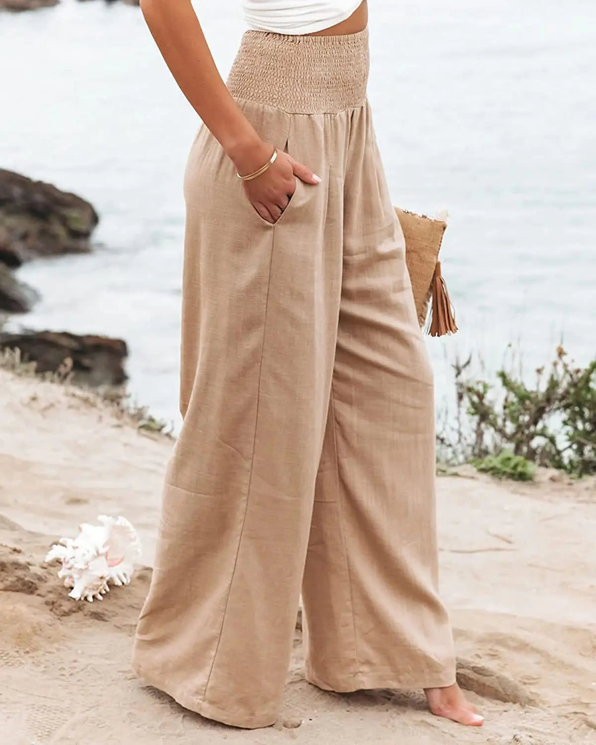 Lola - Pantalón mujer tiro medio