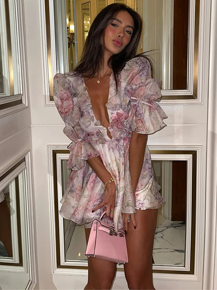 Clara - Vestido Manga Acampanada