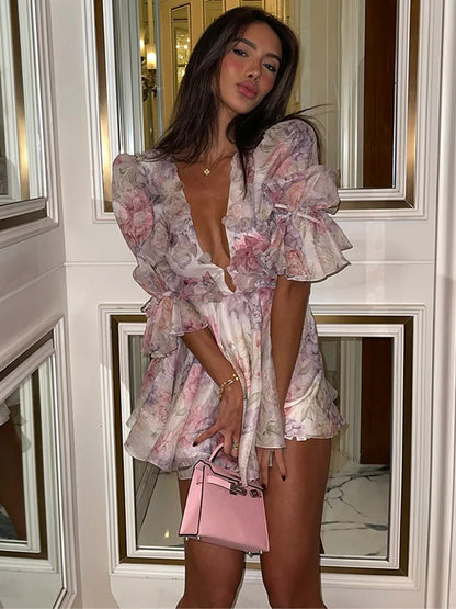 Clara - Vestido Manga Acampanada