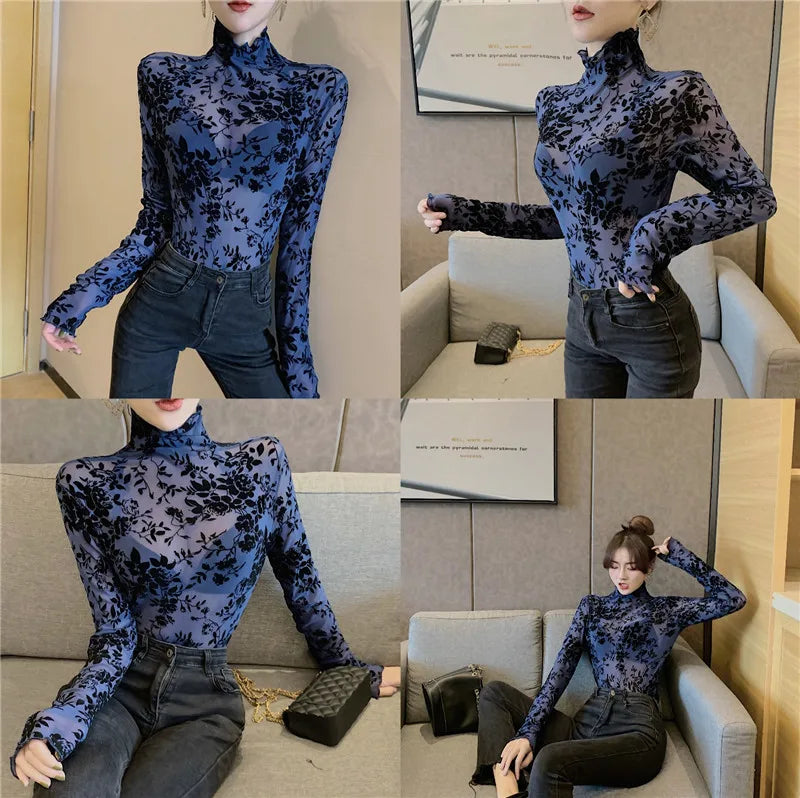 Chloe - Top Transparente Ajustado